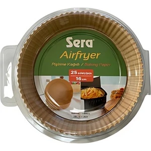 Airfryer Pişirme Kağıdı 25 Adet -16 cm