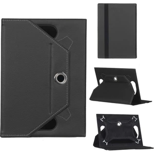 Vorcom S7 Classic Uyumlu Standlı Tablet Kılıfı Siyah