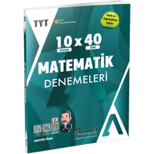 Alternatif Yayıncılık Tyt 10X40 Matematik Branş Denemeleri - Sadettin Fidan