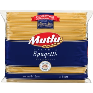 Mutlu Makarna Spagetti Makarna 5 kg