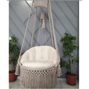 Makrome Salıncak Minderi (Sadece Minder Satılık)