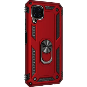Piyasa Sepeti Huawei P40 Lite Yüzüklü Tank Kılıf Bordo