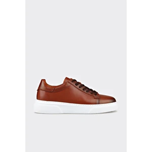 Taba Deri Erkek Günlük Ayakkabı