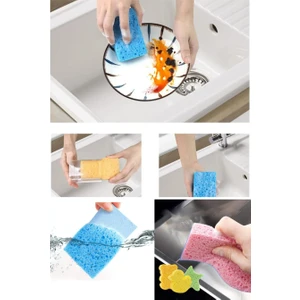 Bulaşık Temizlik Süngeri 3 Adet