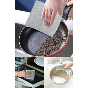 3 Adet Telli Bulaşık Bezi