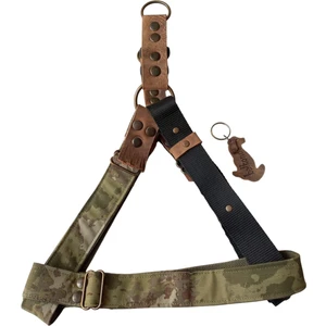 köpek göğüs tasması büyük ırk kamuflaj siyah kolon göğüs ölçüsü:60-100cm ayarlamalı dog harness GT4-26