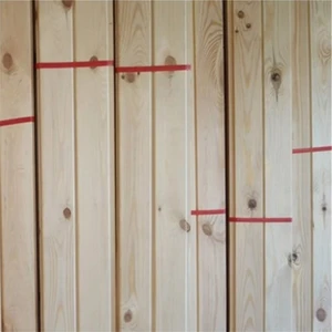 Eng Ahşap Rus Çamı Lambri Duvar Paneli 100  cm  15 Adet Lambri