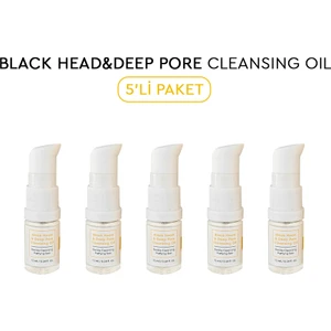 Black Head&deep Pore Cleansing Oil 10ML (5ADET) New Version