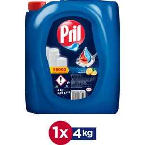 Sıvı Bulaşık Deterjanı 4 Kg. Limon