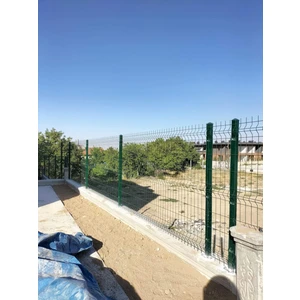 Ör-As Tel Örgü 150'lik Panel Çit Takım 15 mt + 1 Direk Avantaj Paket Yeşil Renk