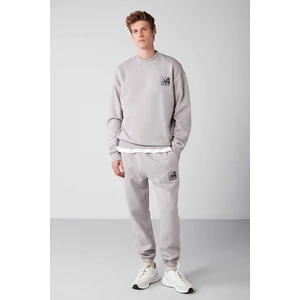 Benjı Relaxed Regular Açık Gri 2'li Eşofman Takımı