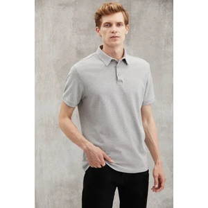 Eddıe Erkek Slim Fit %100 Pamuk Grimelanj Polo Yaka T-Shirt