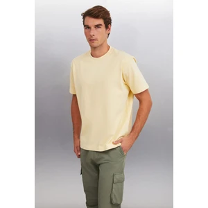 Rıcky Erkek Oversize Sarı T-Shirt