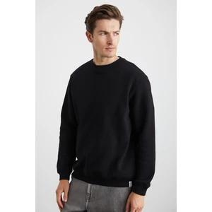 Adams Erkek Siyah Sweatshirt