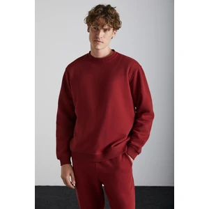 Adams Erkek Bordo Sweatshirt