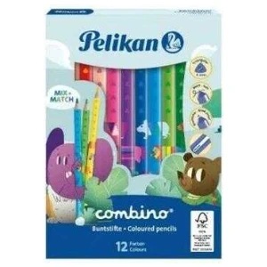 Kuru Boya Kalemi Combino Jumbo Üçgen 12 Li