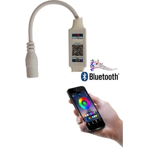 Hazar Led Bluetooth Cep Telefonundan RGB Şerit Led Kontrol 5-24 Volt 6 Amper