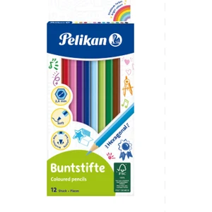 Kuru Boya Kalemi 12 Li / Pelikan