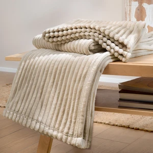 Bedding Holly Wellsoft Tv Battaniyesi 140x190 cm - Ekru