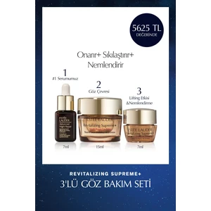 Estee Lauder Revitalizing Supreme+ 3'lü Göz Bakım Seti- Göz kremi 15ml, Serum 7ml, Nemlendirici Krem 7ml