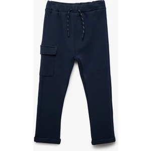 Pamuklu Cep Detaylı Beli Bağcıklı Eşofman Altı