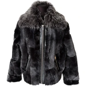 Asus Deri - Astrıd- Koyun Kürkü Ceket