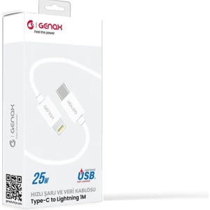 GNX118 Type-C To Lıghtnıng Kablo