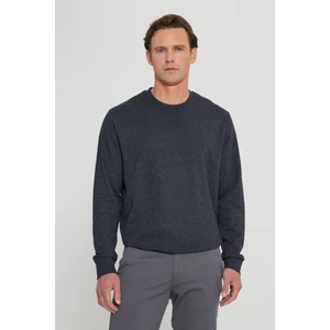 Altınyıldız Classics Standart Fit Normal Kesim 2 İplik Recycle Pamuklu Bisiklet Yaka Sweatshirt