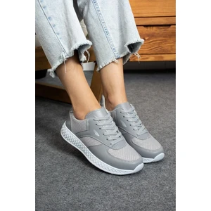 Kadın Erkek Unisex Kalın Taban Yazlık Fileli Hafif Rahat Esnek Taban Sneaker Spor Ayakkabı