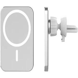 Aw2 2in1 Araç İçi 15 Watt Wireless Magnetic Tutucu Şarj Standı - Araba Telefon Şarj Cihazı
