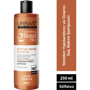 Urban Care No.2 Bond Plex Restore Repair Yıpranma Karşıtı Saç Bakım Şampuanı 350 ml - Sülfatsız