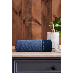 Oregon Maskülen Nakışlı Denim El ve Yüz Havlusu 50X90 cm