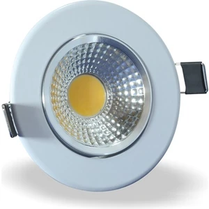 5W Cob Led Spot Beyaz Kasa Günışığı Trafolu (4 Adet Paket)