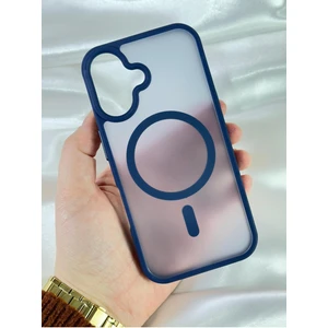 iPhone 16 Plus - Yükseltilmiş Kamera Korumalı Buzlu Sararmaz Kablosuz Magsafe Özellikli Vio Kılıf