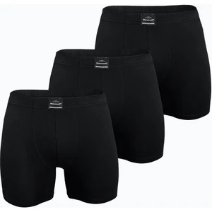 Erkek 3 Lü Siyah Premium Collection Modal Uzun Boxer 3M250