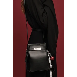 Milo Deri Baget Çanta Siyah