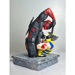 Eselya 3D Deadpool & Wolverine Büst Figür