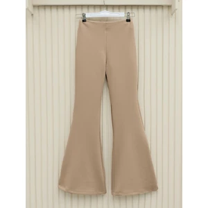 Ispanyol Paça Scuba Kumaş Pantolon