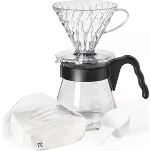 V60 Kahve Demleme Seti “şeffaf”