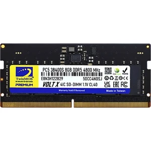 Twinmos Ddr5 8gb 4800MHZ CL40 Notebook Ram (TMD58GB4800S40)