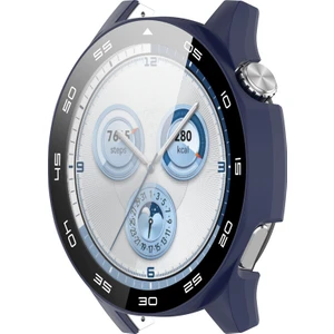 Redmud Teknoloji Huawei Watch Gt5 Pro 46 mm Uyumlu Kadranlı Sert Pc Kasa ve Ekran Koruyucu 360 Koruma Kapak