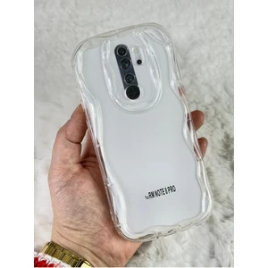 Redmi Note 8 Pro - Dalgalı Çerçeveli Kamera Koruyuculu Ergonomik  Şık ve Modern Conn Kılıf