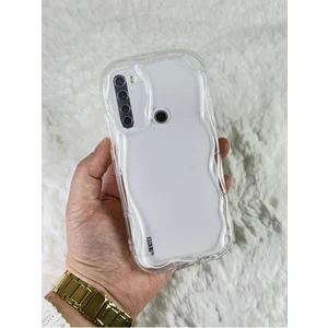 Redmi Note 8 - Dalgalı Çerçeveli Kamera Koruyuculu Ergonomik  Şık ve Modern Conn Kılıf