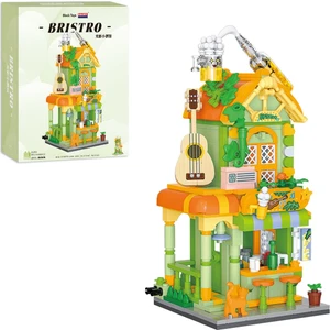 Mini Sokak Serisi – Bistro (BL21202) – Mini Blok Yapı Oyuncakları Seti