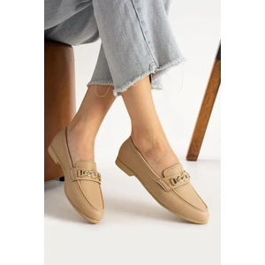 Kadın Babet Toka Detaylı Şık Anatomik Günlük Ayakkabı Rahat Taban Günlük Iş Ofis Babet