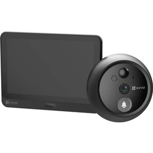 HP4 (2WPFBS) - Wi-Fi Akıllı Kapı Görüntüleyicisi 1080p | 155° geniş açı | Canlı görüntü | 4.3'' ekran | Gece Görüşü | Çift yönlü konuşma | Dahili Zil |