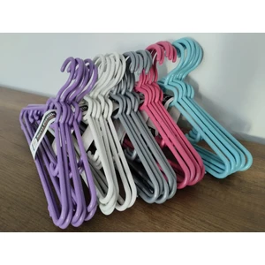 Servi Plastik Plastik Elbise Askısı 18 Adet