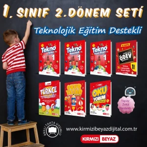 Tekno 1. Sınıf 2. Dönem Seti (7 Kitap)