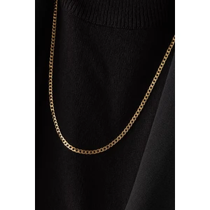 By Florya Jewelry Çelik İnce Gurmet Zincir Kolye Kararmaz Unisex