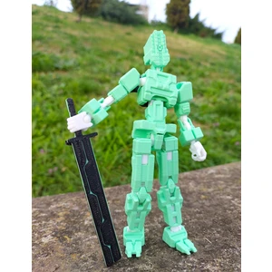 Elemental Oynar Eklemli Robot Figür Dummy
